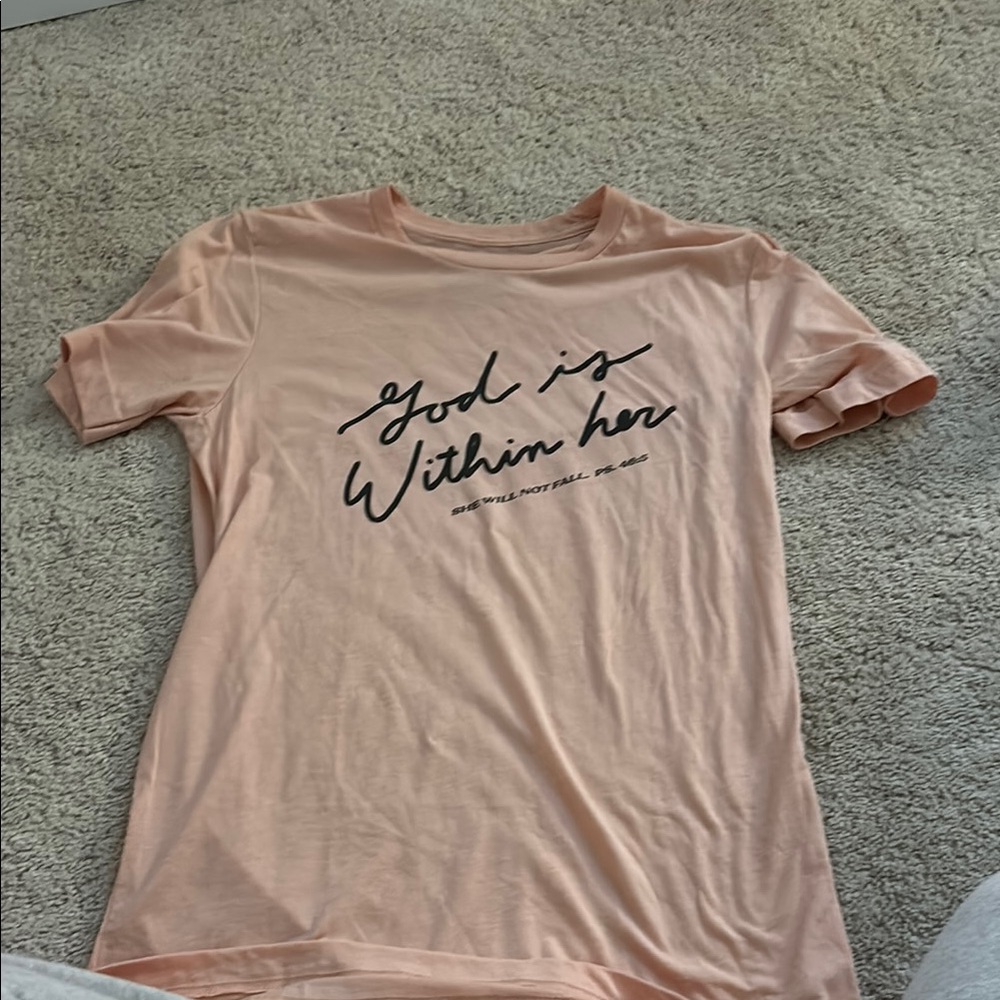 Women's Pink Graphic Tee